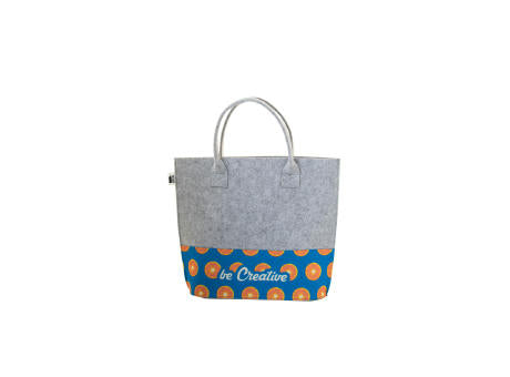 individuelle RPET Einkaufstasche CreaFelt Shop C