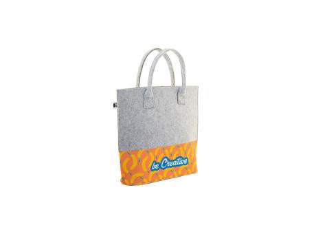 individuelle RPET Einkaufstasche CreaFelt Shop C
