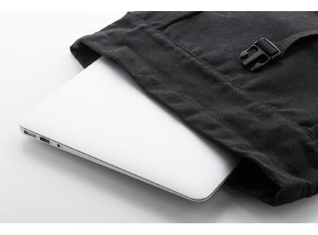 Rucksack aus recyceltem Canvas Blakkan Back