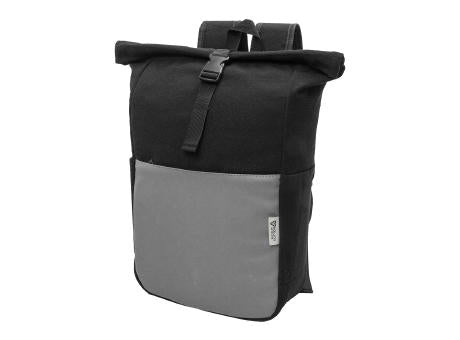 Rucksack aus recyceltem Canvas Blakkan Back