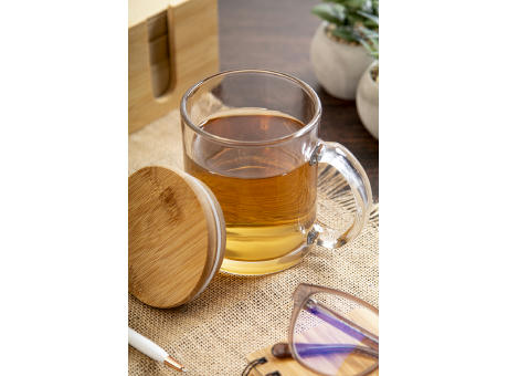 Tasse aus recyceltem Glas Strobba