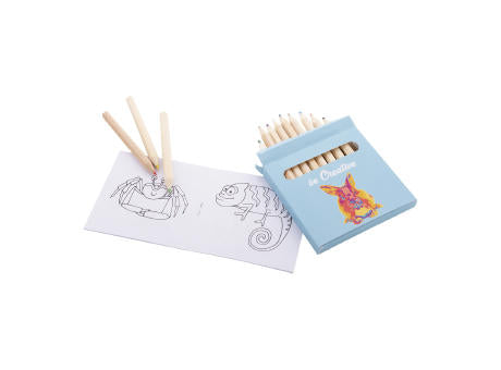 Individuelles Ausmalset, Tiere Coloxil 12