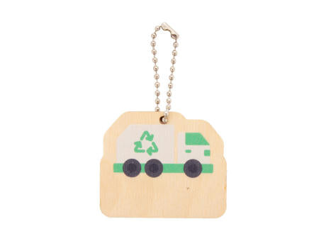 Schlüsselanhänger, Müllwagen EcoRing