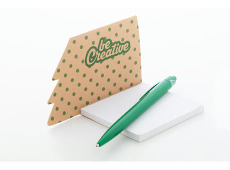 Individueller Haftnotizblock, Weihnachtsbaum CreaStick Xmas Eco