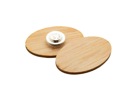 Bambus-Anstecker BooBadge