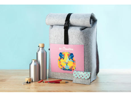 Individueller Rucksack CreaFelt Back