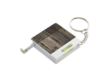 Schlüsselanhänger mit Maßband Level