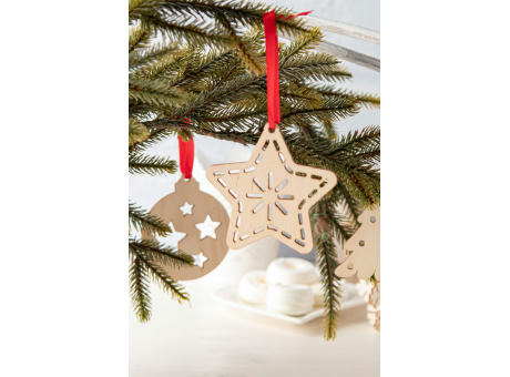 Weihnachtskarte, Stern TreeCard Eco