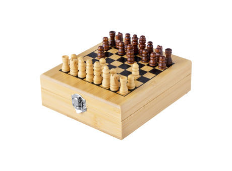 Schachspiel/Weinset Kaspar