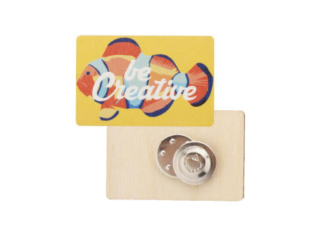 Individueller Anstecker WooBadge