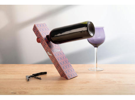 Individueller Weinflaschenhalter Winofloat