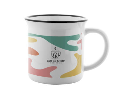 Vintage Sublimationstasse Woodstock Subo