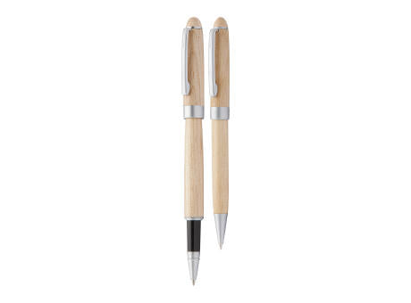 Kugelschreiber Set aus Holz Nawodu