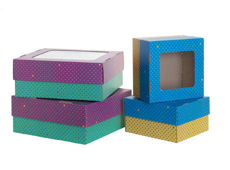 Geschenkbox CreaBox Gift Box Window S