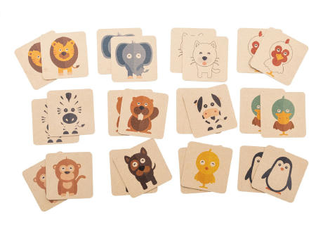 Individuelles Memory-Spiel Minimor Eco