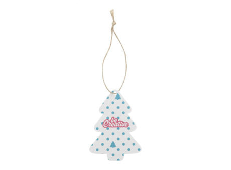 Weihnachtsbaumschmuck aus Saatgutpapier, rund CreaJul Seed