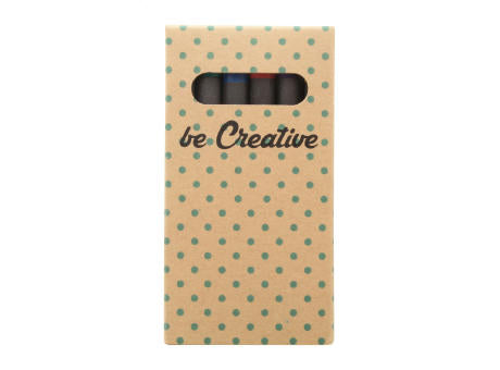 Individuelles Wachsmalstifte-Set (6 Stk.) Craxon 6 Eco