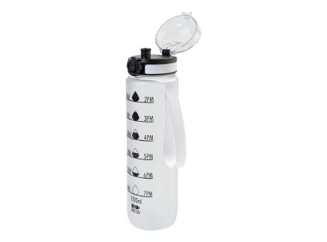 RPET Flasche mit Motivationsanzeige Sipcount