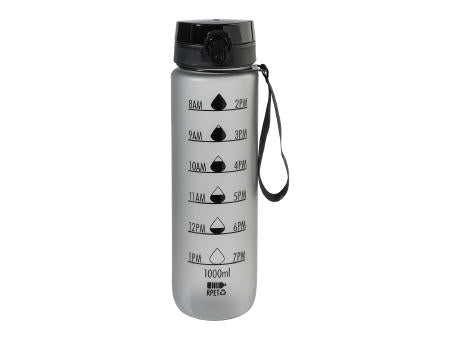 RPET Flasche mit Motivationsanzeige Sipcount