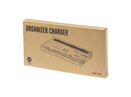 Organizer mit Wireless-Charger Flabo