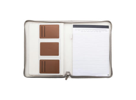 Dokumentenmappe aus recyceltem Canvas Carbasa Zip