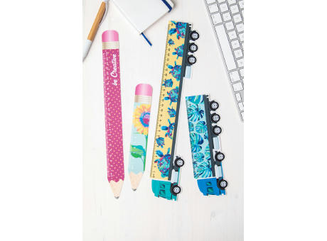 24 cm Lineal, Bleistift Sharpy 24