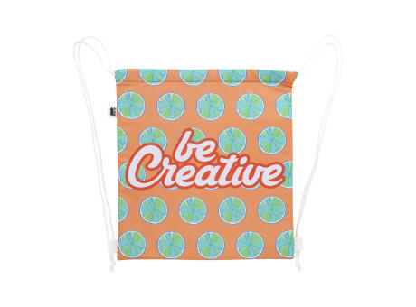 Individuell bedruckbare Kühl-Kordelzugtasche CreaCool Draw