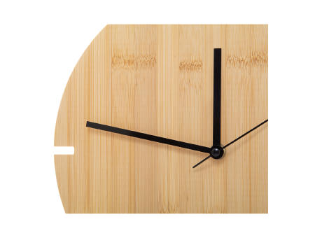Wanduhr aus Bambus Tokei