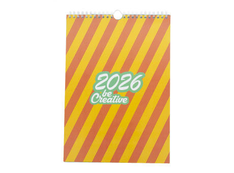 Individueller Wandkalender CreaDate Wall A4