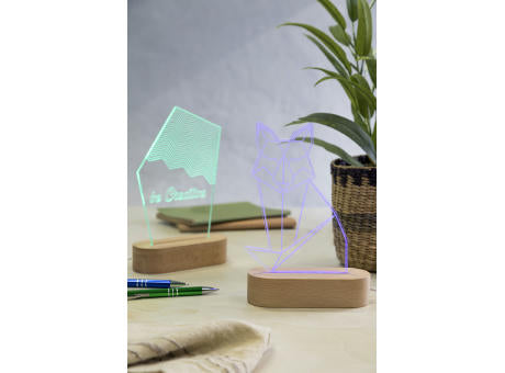LED-Trophäe Woodify