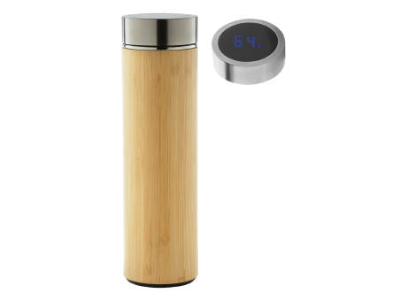 Isolierflasche mit Thermometer Temboo