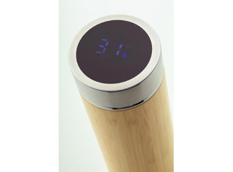 Isolierflasche mit Thermometer Temboo