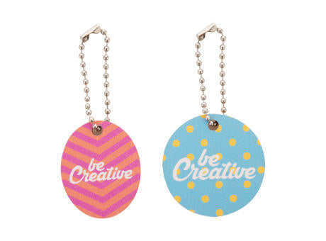 Schlüsselanhänger in Sonderform CreaFob Wood
