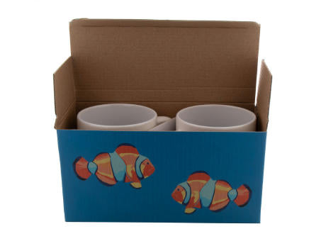 Individuelle Doppel-Tassenbox CreaBox Mug Double
