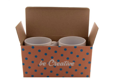 Individuelle Doppel-Tassenbox CreaBox Mug Double