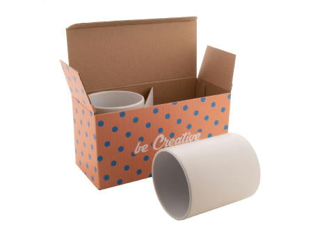 Individuelle Doppel-Tassenbox CreaBox Mug Double