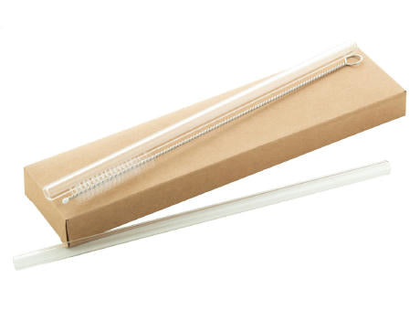 Glas-Trinkhalm-Set GlasSip