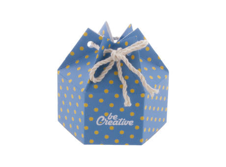 Sechseckige Geschenkbox CreaBox HexaCord S