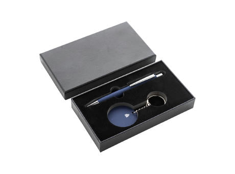 Geschenkset Kugelschreiber und Schlüsselanhänger Miroset