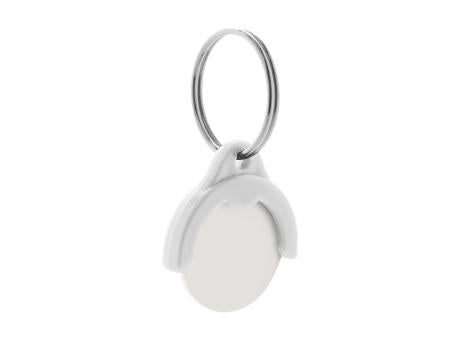 Schlüsselanhänger mit Einkaufswagen-Chip Token