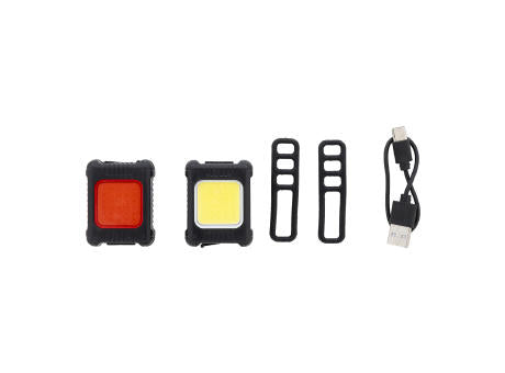 wiederaufladbares Fahrradlichtset Cobik