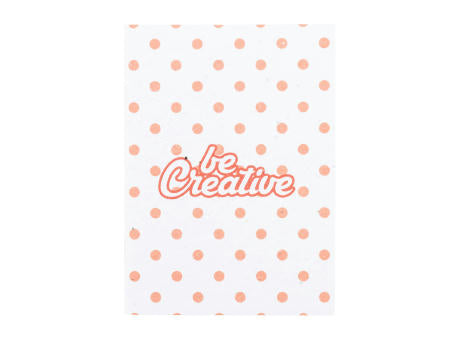 individuelles Saatpapier-Notizbuch CreaNote A6 Seed