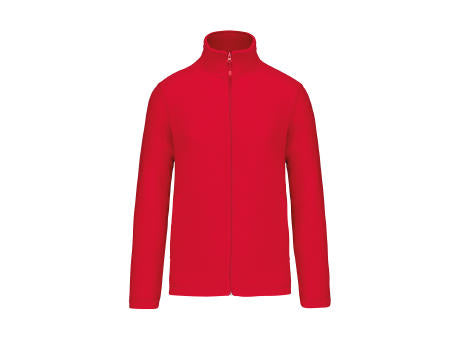 Fleecejacke mit durchgehendem Reißverschluss KA9102