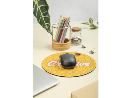 RPET Mauspad CreaFelt Cursor Round