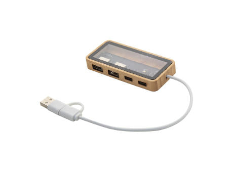 Transparenter USB-Hub SeeHub