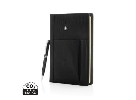 Notizbuch und Stift