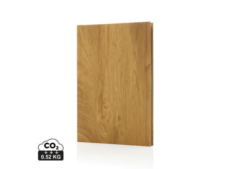 Kavana A5 Notizbuch mit Holz-Print