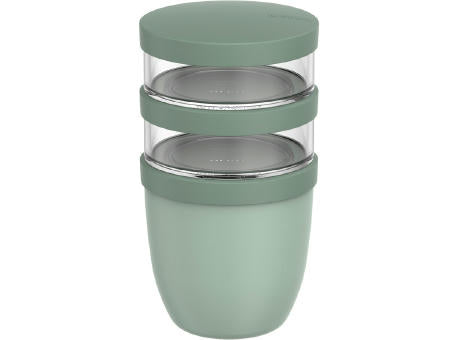 Mepal Ellipse Dreiteiliger, 500 ml + 2 x 200 ml isolierter Lunchpot
