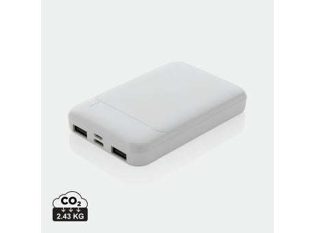 5.000mAh Powerbank aus RCS recyceltem Kunststoff