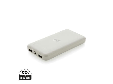 Wireless Powerbank aus RCS Standard recyceltem Kunststoff